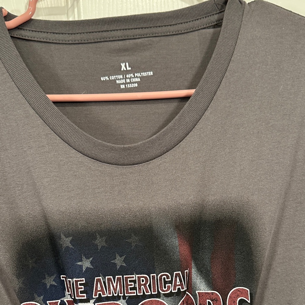 American Outdoors Graphic Men's T-Shirt - Charcoal